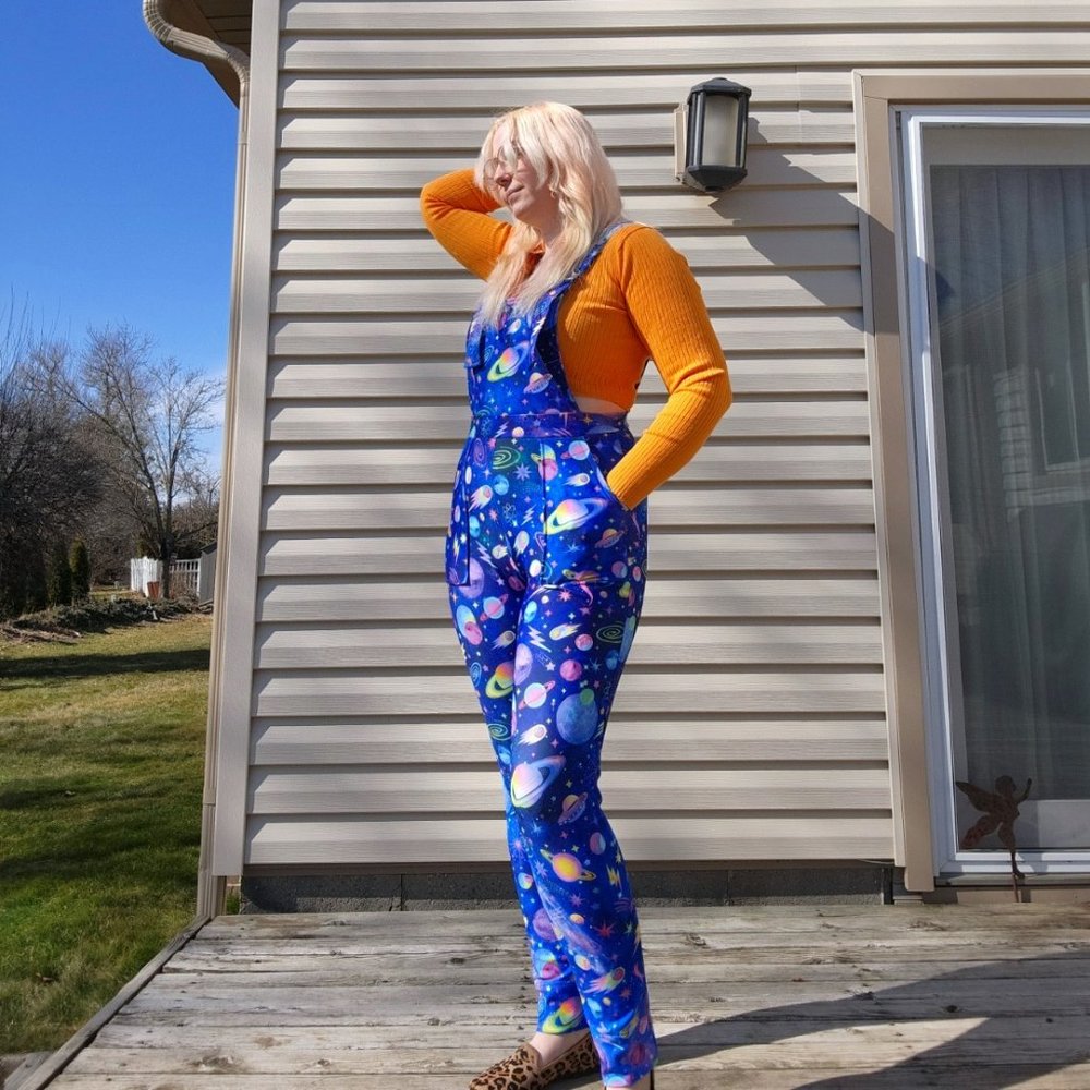 Blackmilk Space Overalls